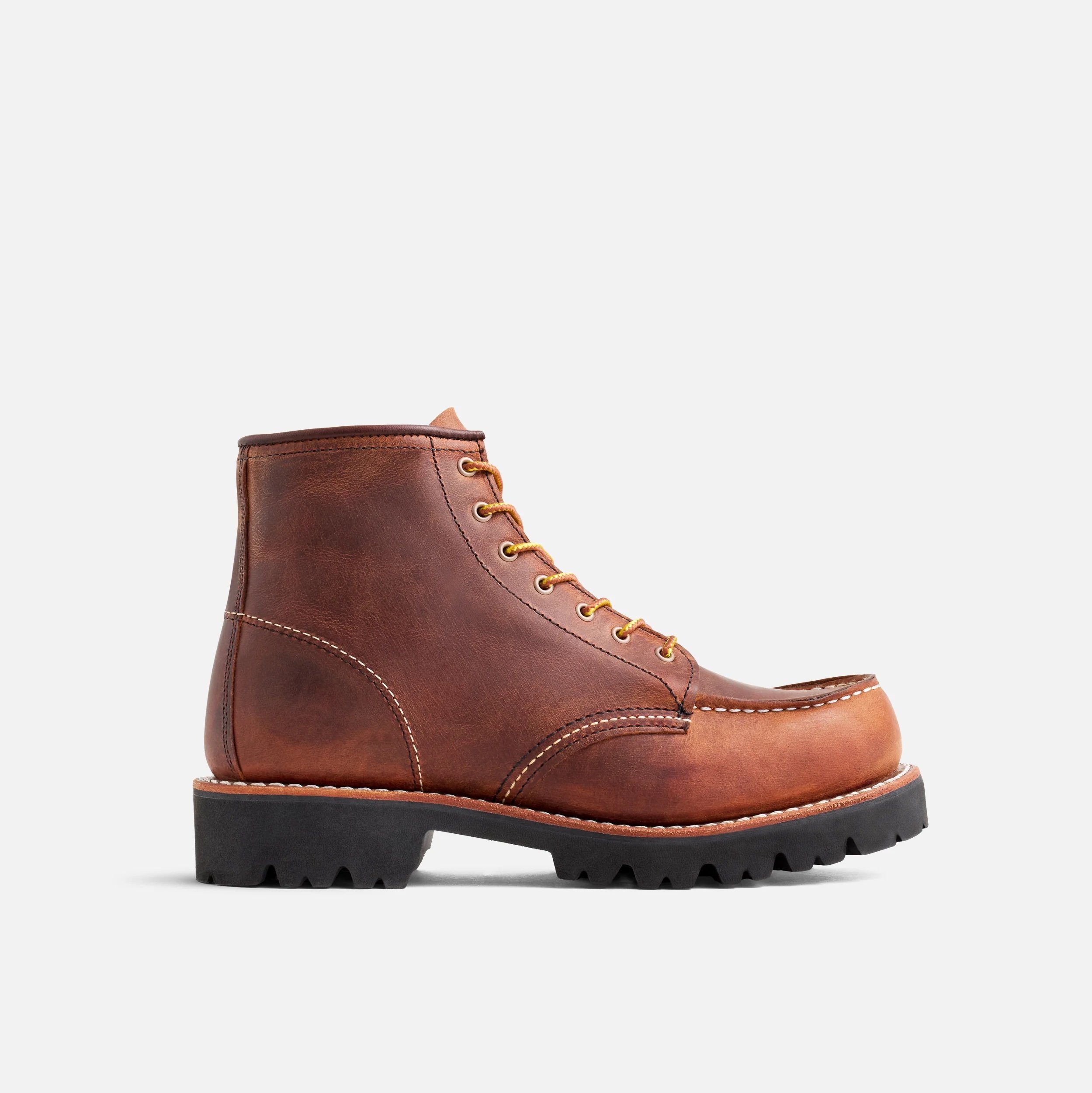 Red Wing Women Porter Moe Toe Copper Rough & Tough