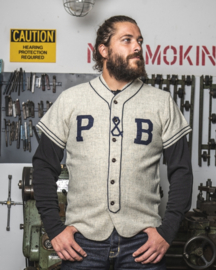 Pike Brothers 1938 Baseball Jersey Van Buren Grey