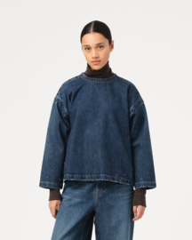 Girls of Dust Guard Smock Century Denim Erosion Blue