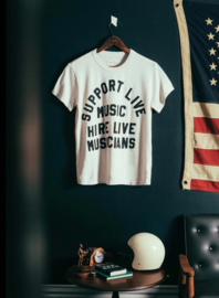 Imogene + Willie The "Support Live Music" Tee