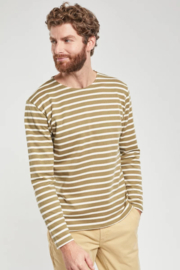 Armor-Lux Breton Shirt Oliva Nature