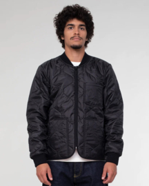 Eat Dust Frostbite Quilted Jacket Black