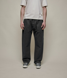 Merz b. Schwanen Unisex Drawstring Pants Relaxed Fit Charcoal
