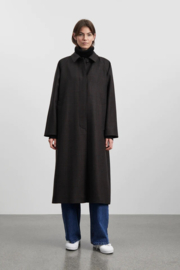 Skall Studio Mary Coat Black Brown Check