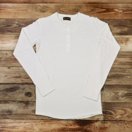 Pike Brothers 1954 Henley Shirt Ecru