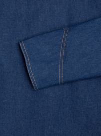 Nudie Jeans Kelly Western Denim Jacket Blue