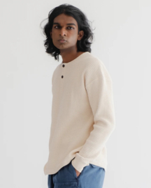 Eat Dust Venice Sweat Heavy Waffle OffWhite