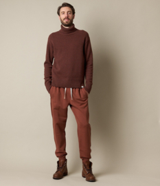 Merz b. Schwanen Turtleneck Merino Cashmere Chestnut