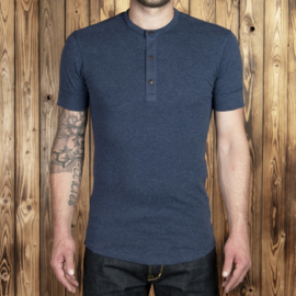 Pike Brothers 1927 Henley Shirt Short Sleeve Indigo