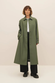 Kowtow Cleo Trench Coat Sage