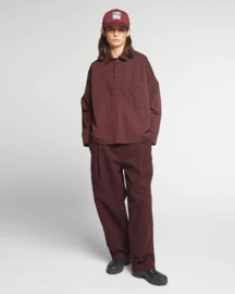 Girls of Dust British Worker Pants Wine