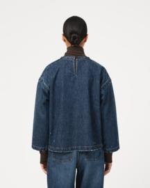 Girls of Dust Guard Smock Century Denim Erosion Blue