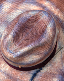 Superduper  Masculine Panama Tie Dye Sunset