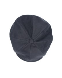 Pike Brothers 1928 Newsboy Cap Moleskin Sulphur Black