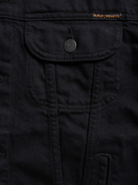 Nudie Jeans Danny Rinsed Denim Jacket Black