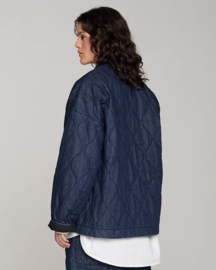 Eat Dust Edu Jacket Quilted Denim