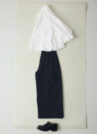 Toast Catrin Cotton Oxford Easy Shirt White