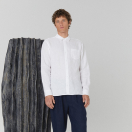 White Linen Larch Shirt