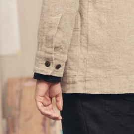 White Linen Maple Jacket