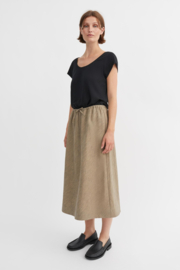 Skall Studio Camille Skirt Stone Moss