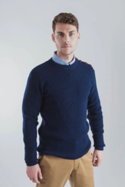 Armor-Lux Sailor Heritage  Wool Jumper Navy