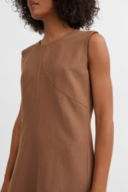 Skall Studio Antonia Dress Warm Brown