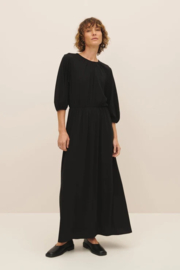 Kowtow Gather Drape Dress Black