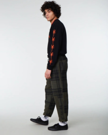 Eat Dust Gonz Pants Boro Quilty Olive