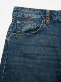 Nudie Jeans Tanja Skirt Orange Painter Mid Blue