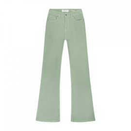 Kuyichi Lisette Flare Corduroy Pale Green