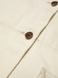 Nudie Jeans Ada Workwear Jacket Ivory