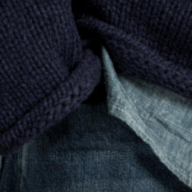 Fleurs de Bagne Le Pull Mataf Navy