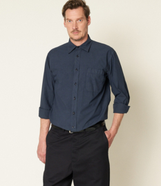 Merz b. Schwanen Shirt Denim Blue