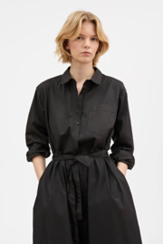 Skall Studio Leigh Shirtdress Black