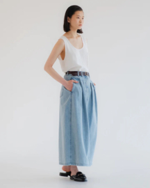 Girls of Dust Bulb Skirt Salt Lake Denim