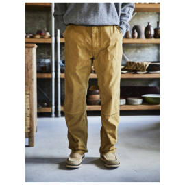 OrSlow Double Knee Canvas Work Trousers Brown