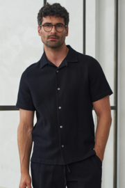 About Companions Kuno Shirt Eco Crepe Black