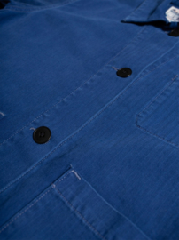 Nudie Jeans Lovis Herringbone Denim Jacket Blue
