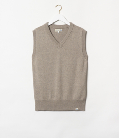 Merz b. Schwanen Cotton Cashmere Vest Grey