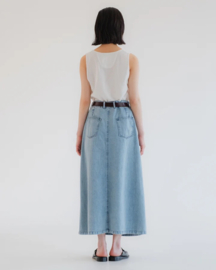 Girls of Dust Bulb Skirt Salt Lake Denim