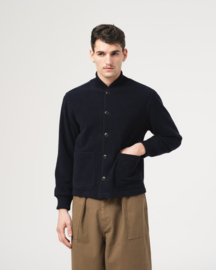 Eat Dust Officer Cardigan Pachuca Wool Navy
