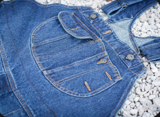 Fleurs de Bagne Overall Denim Heavy Used