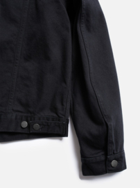 Nudie Jeans Danny Rinsed Denim Jacket Black