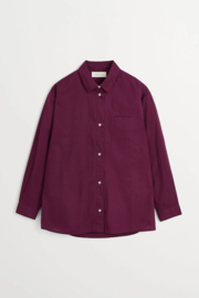 Skall Studio Edgar Shirt Aubergine