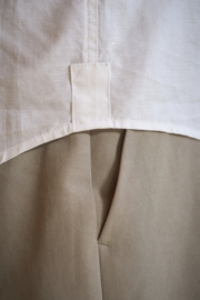 About Companions Simon Shirt White Linen Blend