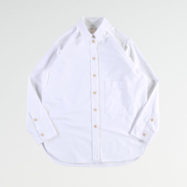 Girls of Dust Maxi Shirt Oxford White