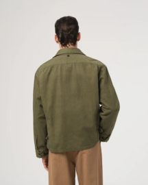 Eat Dust Union Jacket Desire Herringbone Twill Avocado