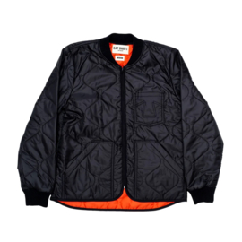 Eat Dust Frostbite Quilted Jacket Black