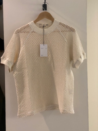 Girls of Dust Army-T Kingston Mesh Off White