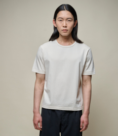 Merz b. Schwanen 2M15C.02 Mid-Century Fit T-Shirt Nature